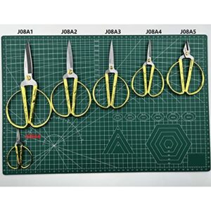 Fengtaiyuan J08A2, Stainless Steel Scissors, Office, Tailor Cutting, golden scissors (J08A2)