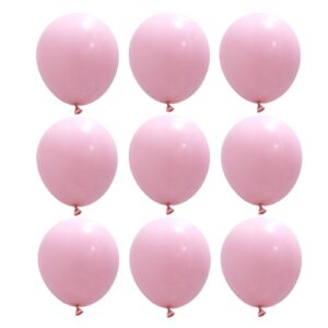 18 inch pastel pink balloons, 15 pcs big thicker baby pink latex balloons for birthday wedding baby shower party decorations (pastel pink)