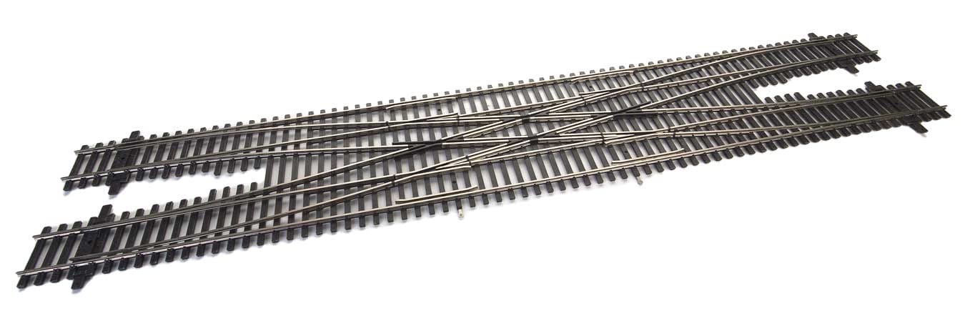 Walthers HO Scale Code 83 Track Nickel Silver DCC Friendly #6 Double Crossover