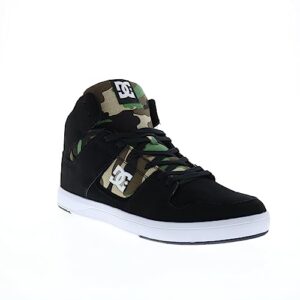 DC Cure Casual High-Top Skate Shoes Sneakers Black/Camo 1 11 D (M)