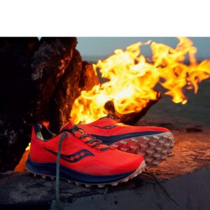 Saucony Women's Peregrine 12 Sneaker, Campfire Stories, 8