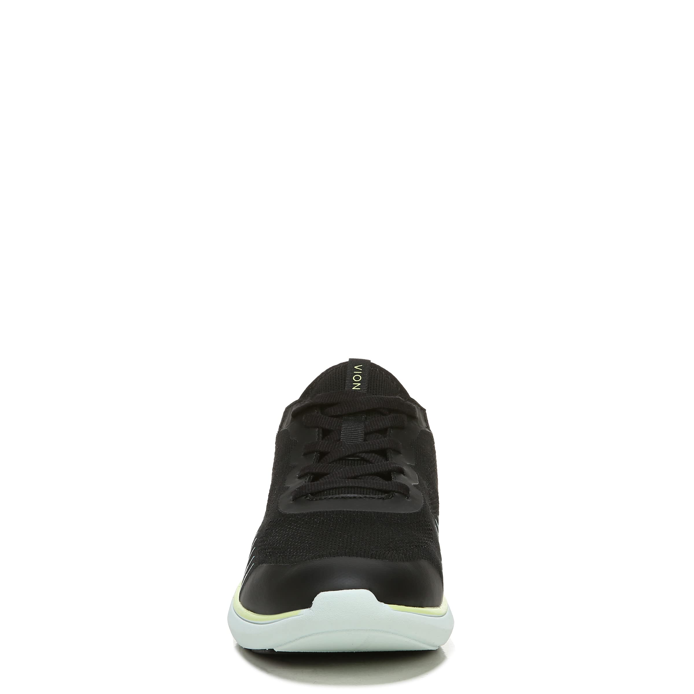 Vionic Embolden Women's Knit Slip-on Sneaker Black/Pale Lime - 8.5 Medium