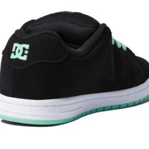 DC Womens Gaveler Casual Low Top Skate Shoes Sneakers Black/Green 8.5 B - Medium