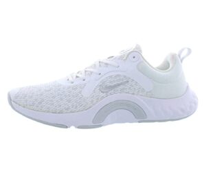 nike renew in-season tr 11 womens shoes size 8, color: white/sky