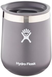 hydro flask stainless steel wine tumbler & bottle - insulated alcohol travel cup,10 fluid ounce
