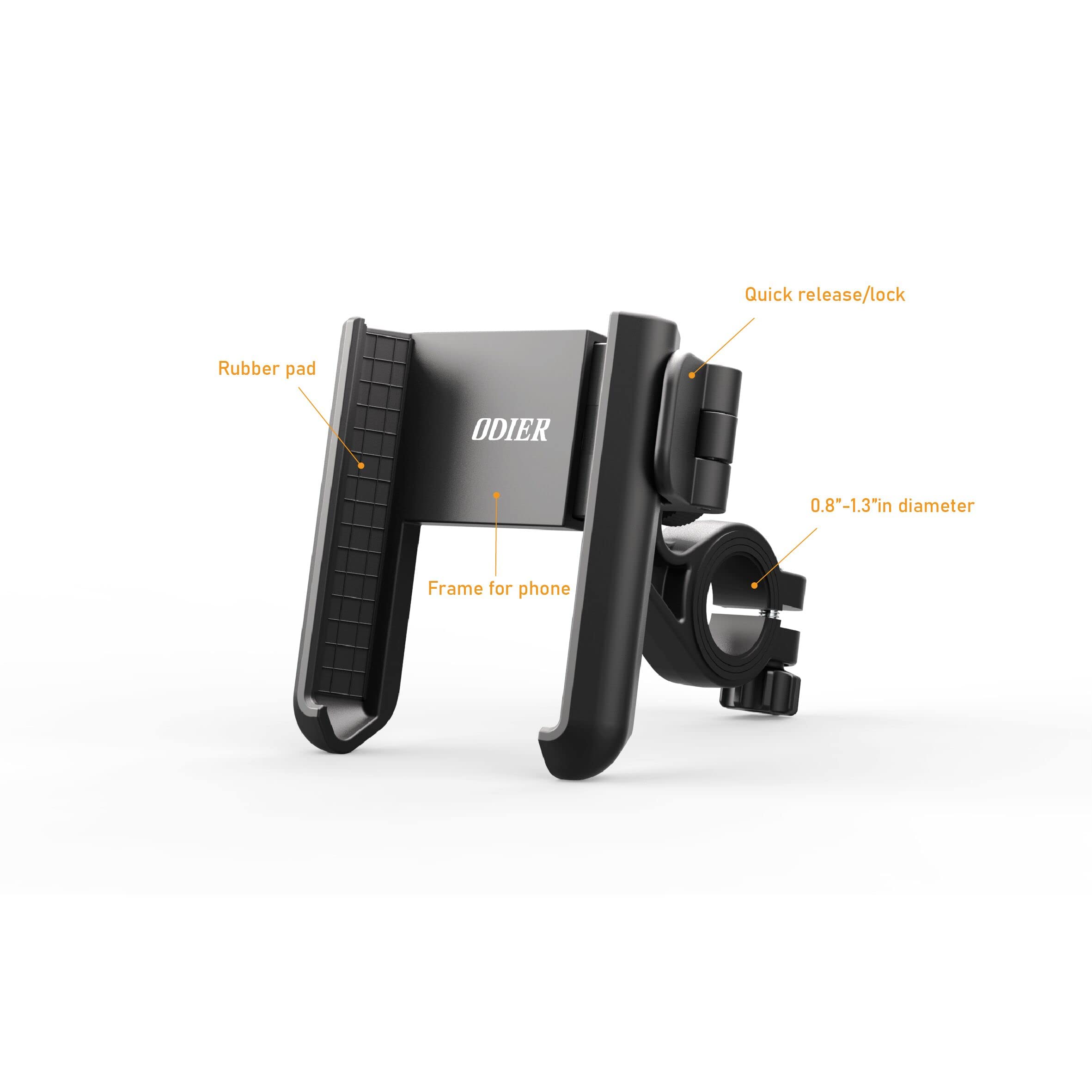 M365 Pro Scooter Phone Mount, Segway Ninebot Adjustable Handlebar Phone Holder, Fits All iPhone's, Samsung Galary,iPhone 12 Pro Max,13 Pro,11,X, All Cellphone 3.5-7inches, 360° Rotation