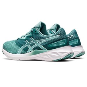 ASICS Women's FUZEBLAST Running Shoes, 7.5, Oasis Green/White