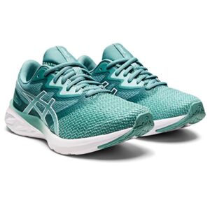 ASICS Women's FUZEBLAST Running Shoes, 7.5, Oasis Green/White