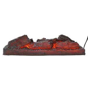 MOBUKJUU Electric Simulation Charcoal Fake Firewood Charcoal Fire Decoration Charcoal Flame Lamp Fireplace Firewood Props Decoration