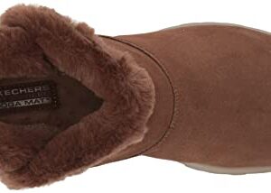 Skechers Women's ON-The-GO Joy-Bundle UP Fashion Boot, Brown, 8