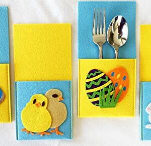 Easter Silverware Holder 8 Pack