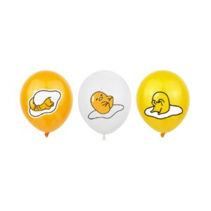 32Pcs Gudetama Birthday Party Supplies Party Favors Set For Kids Gudetama Cake Topper Cupcake Toppers Banner Balloons For Gudetama Birthday Party Decorations