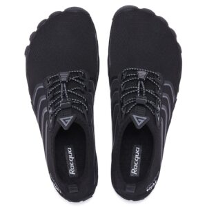 Racqua EVA Sole Ultra Light Water Shoes Men Black/Grey 13 Women/12 Men