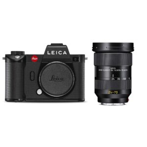 leica sl2 mirrorless camera with vario-elmarit-sl 24-70mm f/2.8 aspherical lens