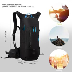 LOCAL LION Cycling Backpack, 6/12L Bike Backpacks, Running Backpack Breathable Lightweight for Travelling Hiking Biking