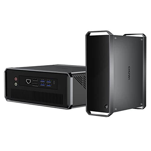 CHUWI CoreBox Mini PC, 16GB LPDDR5 RAM 512GB SSD, Intel 12th Gen i3-1215U (Up to 4.4GHz), Mini Desktop Computer, 2.5''SSD Up to 2TB, 4K UHD, Windows 11, Gigabit Ethernet, BT5.1, WiFi 6