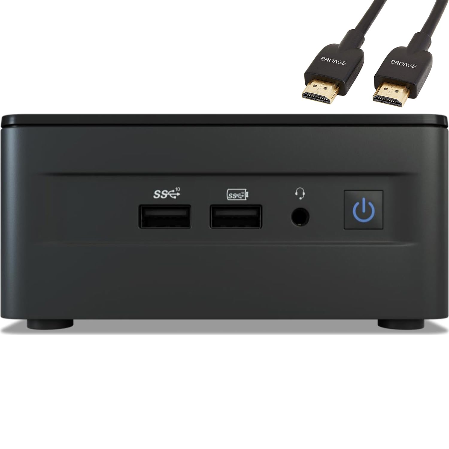 Intel NUC 11 Enthusiast NUC11PHKI7CAA0 GeForce RTX 2060 6GB Windows 10 Pro Business Mini PC Kit Desktop Computer, Quad-Core i7-1165G7, 32B DDR4 RAM, 2TB PCIe SSD, WiFi 6, 64GB Flash Drive