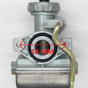 KDSG PZ16 Carburetor with Extended Metal Hand Choke Lever for Kazuma 50cc-110cc 4 stroke ATVs Scooters, Mopeds, Dirt Bikes, and Go Karts, PZ16 Long Lever Carb