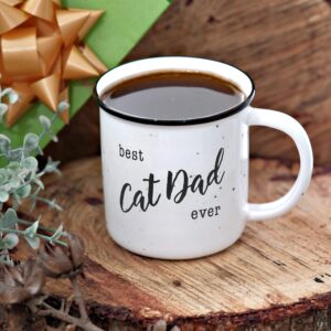 MAINEVENT Best Cat Dad Ever Mug 11 Ounce, Novelty Coffee Mug, Cat Mug Dad, Best Cat Dad Mug, Cool Mug, Best Cat Dad Coffee Mug, Cat Dad Mug Men, Cat Dad Gifts Mug Cat Lover Gifts Men from Mama