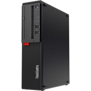 Lenovo ThinkCentre M910S Small Form Factor Desktop Computer - Intel i5-7500 Upto 3.8GHz, 16GB Ram, 512GB SSD, AC Wi-Fi, Bluetooth, VGA, DisplayPort, HDMI, DVD-RW, SD-Card Reader - Windows 10 Pro