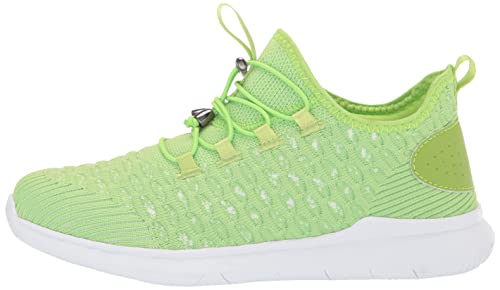 Propét Women's TravelBound Sneakers, Green Apple, 10 X-Wide US