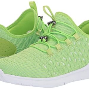 Propét Women's TravelBound Sneakers, Green Apple, 10 X-Wide US