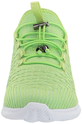 Propét Women's TravelBound Sneaker, Green Apple, 10 Narrow