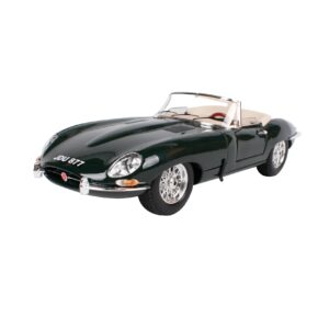 Bburago Jaguar E-Type Cabriolet 1/18 Diecast Model Car 12046 Green