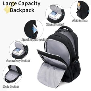 Rolling Backpack for Boys Elementary School Bag with Wheels Travel Trolley Bag 2 wheels and 6 wheels