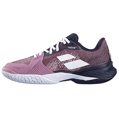 Babolat(バボラ) Women's Platform School Uniform Shoe, Pink, 23.5 cm