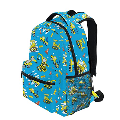 Cute Car Cartoon Excavator Backpack Bookbags Daypack Kids Girls Boys Blender Backpacks Laptop Bags School Purse Travel Sports Water Resistant Men Women