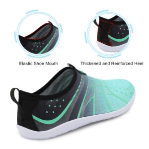 Womens and Mens Water Shoes Breathable Quick Dry Soft Barefoot Aqua Socks for Hiking Swim Beach Surf Yoga Sport 8-9 Women Women/6.5-7 Men