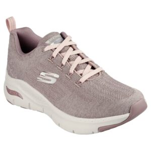 Skechers Women's Arch Fit - Comfy Wave - Dark Taupe Knit/Trim - US 9