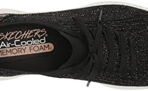 Skechers Sport Women's Women's Ultra Flex 3.0 Sneaker, Black/Rose Gold=BKRG, 7