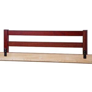 Wooden Safety Bed Side Guard Rail for Toddler, Kids and Children’s Beds (Cherry)