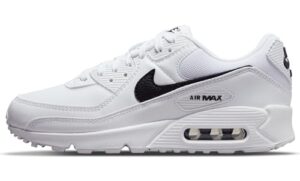 nike womens air max 90 wmns white/white/black dh8010-101 6