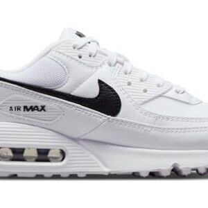 Nike Womens Air Max 90 WMNS White/White/Black DH8010-101 6