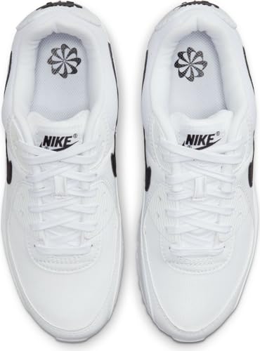 Nike Womens Air Max 90 WMNS White/White/Black DH8010-101 6