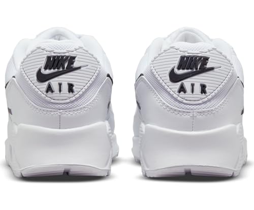 Nike Womens Air Max 90 WMNS White/White/Black DH8010-101 6