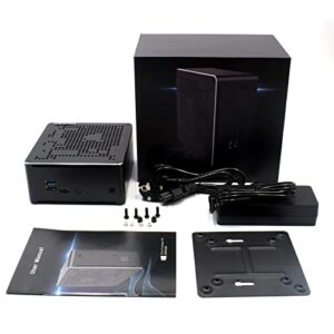 WEIDIAN Mini Complete PC, Mini PC Windows 11 Pro, Core i9-10980HK 64GB DDR4 RAM 512GB NVME SSD 1TB HDD,Mini Computer Windows 11, Micro PC, Micro Computer Support Dual Display, 4K HD, BT5.2 and WiFi6