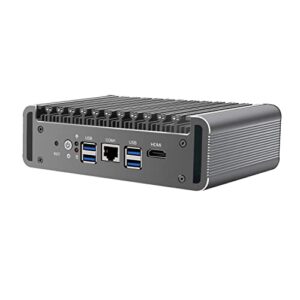 Firewall Hardware, VPN, Network Security Appliance, Router PC, I7 1165G7, HUNSN RS36, AES-NI, 6 x I211 Gigabit Nics, 4 x USB3.1, COM, HDMI, Fanless, Barebone, NO RAM, NO Storage, NO System