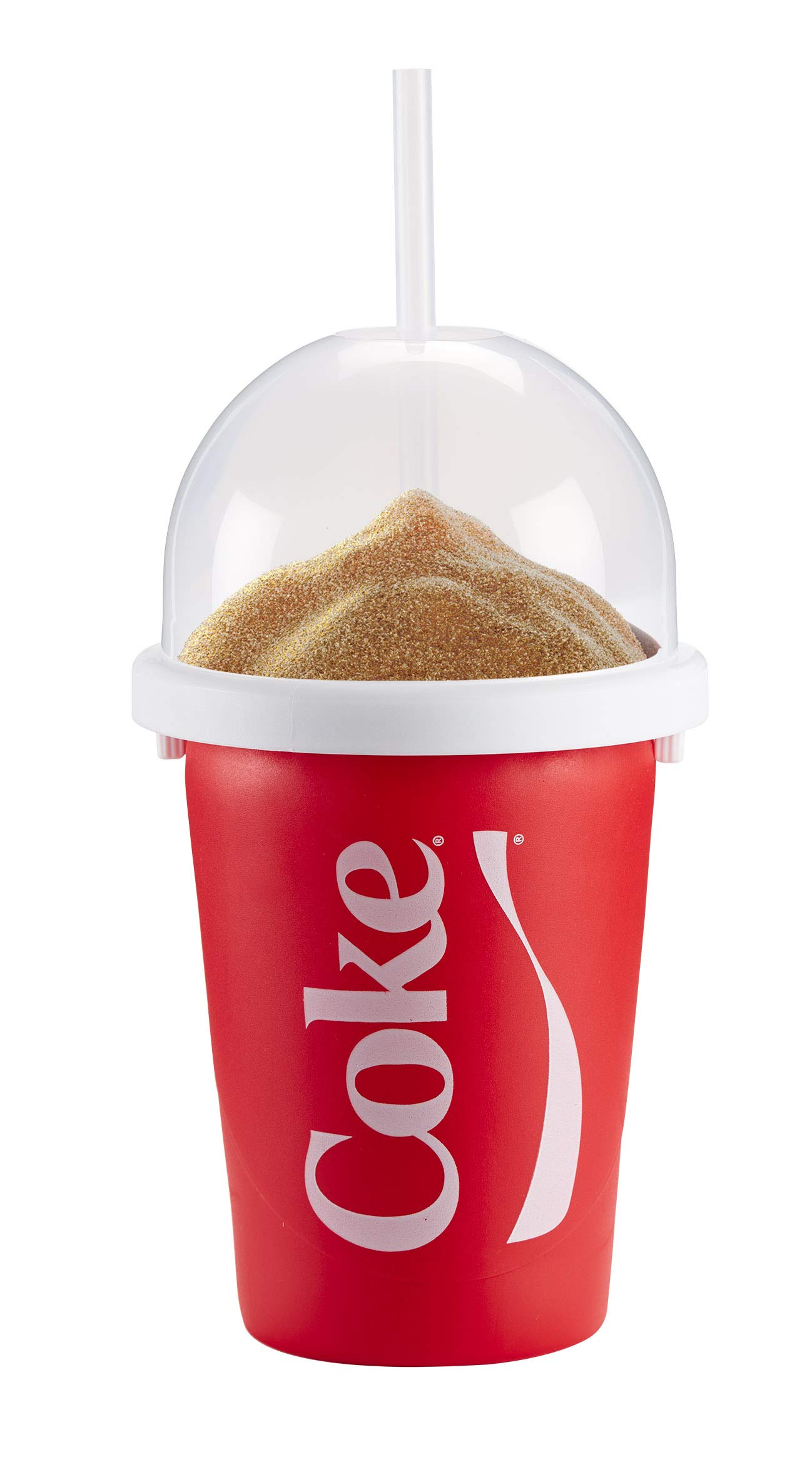 ChillFactor Coca Cola slushy Maker - Reusable slushy Maker Cup, Homemade slushies. Squeeze Cup slushy Maker Kitchen Toys