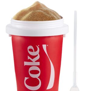 ChillFactor Coca Cola slushy Maker - Reusable slushy Maker Cup, Homemade slushies. Squeeze Cup slushy Maker Kitchen Toys