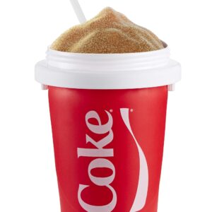 ChillFactor Coca Cola slushy Maker - Reusable slushy Maker Cup, Homemade slushies. Squeeze Cup slushy Maker Kitchen Toys