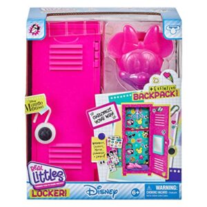 REAL LITTLES Disney - Minnie Mouse Locker and Exclusive Backpack. Customize Your Locker with 10 Surprises