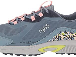 Ryka Women's Stride Trail Sneaker Citadel Blue 6 M