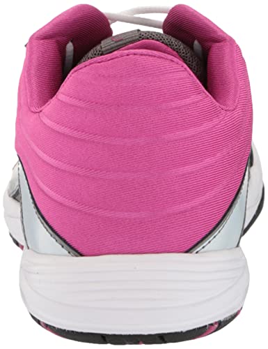 Ryka Women's Dash Pro Walking Shoe Grey/Pink 10 M