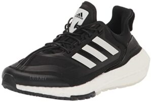 adidas women's ultraboost 22 cool.rdy running shoe, black/white/grey, 8.5