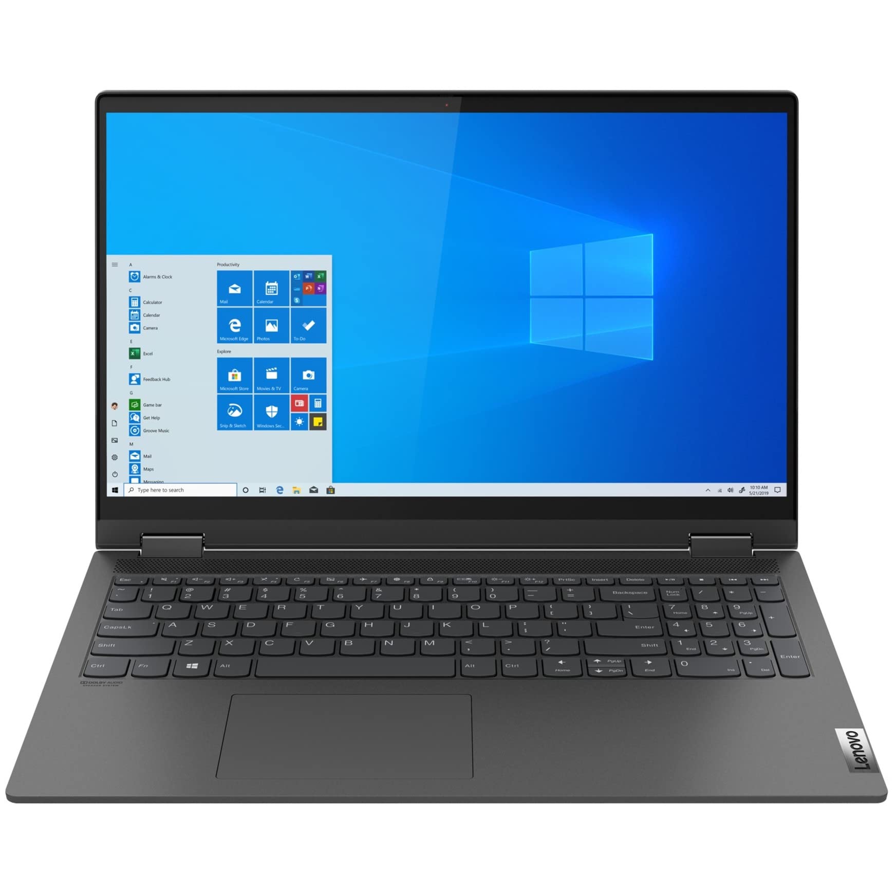 Lenovo IdeaPad Flex 5 15ALC05 82HV003YUS 15.6" Touchscreen Convertible 2 in 1 Notebook - Full HD - 1920 x 1080 - AMD Ryzen 5 5500U Hexa-core (6 Core) 2.10 GHz - 8 GB RAM - 512 GB SSD - Graphite Gray