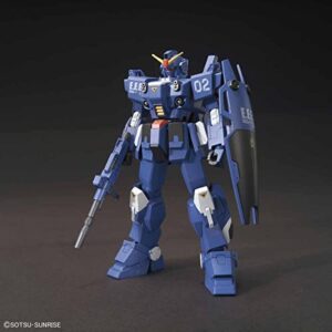 BANDAI Spirits HGUC Mobile Suit Gundam Gaiden, Blue Destiny, Blue Unit 2 "Exam 1/144 Scale, Color Coded Plastic Model